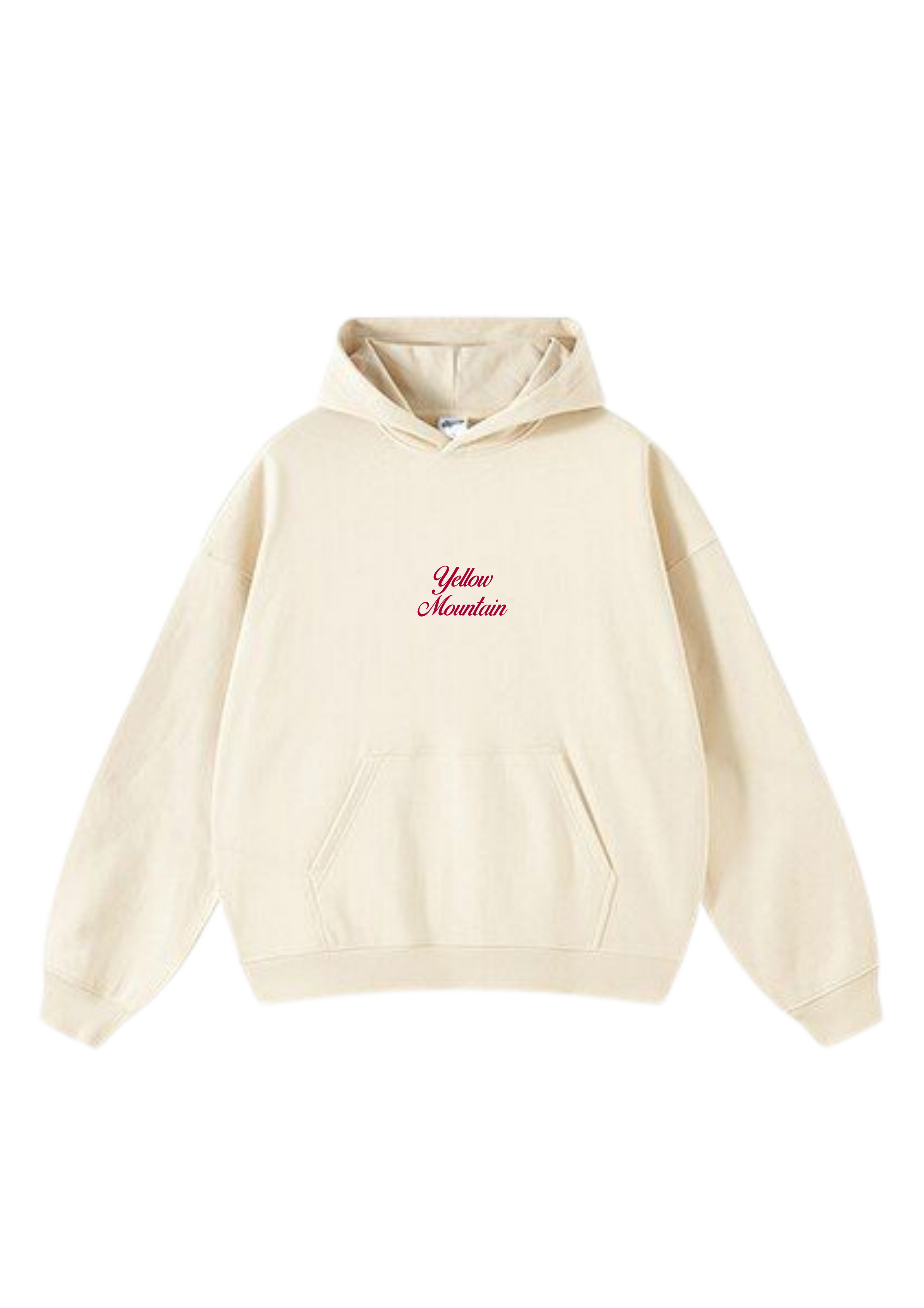 "PRETTY GIRLS LIKE SKIING” COCONUT MILK BOXY HOODIE UNISEX