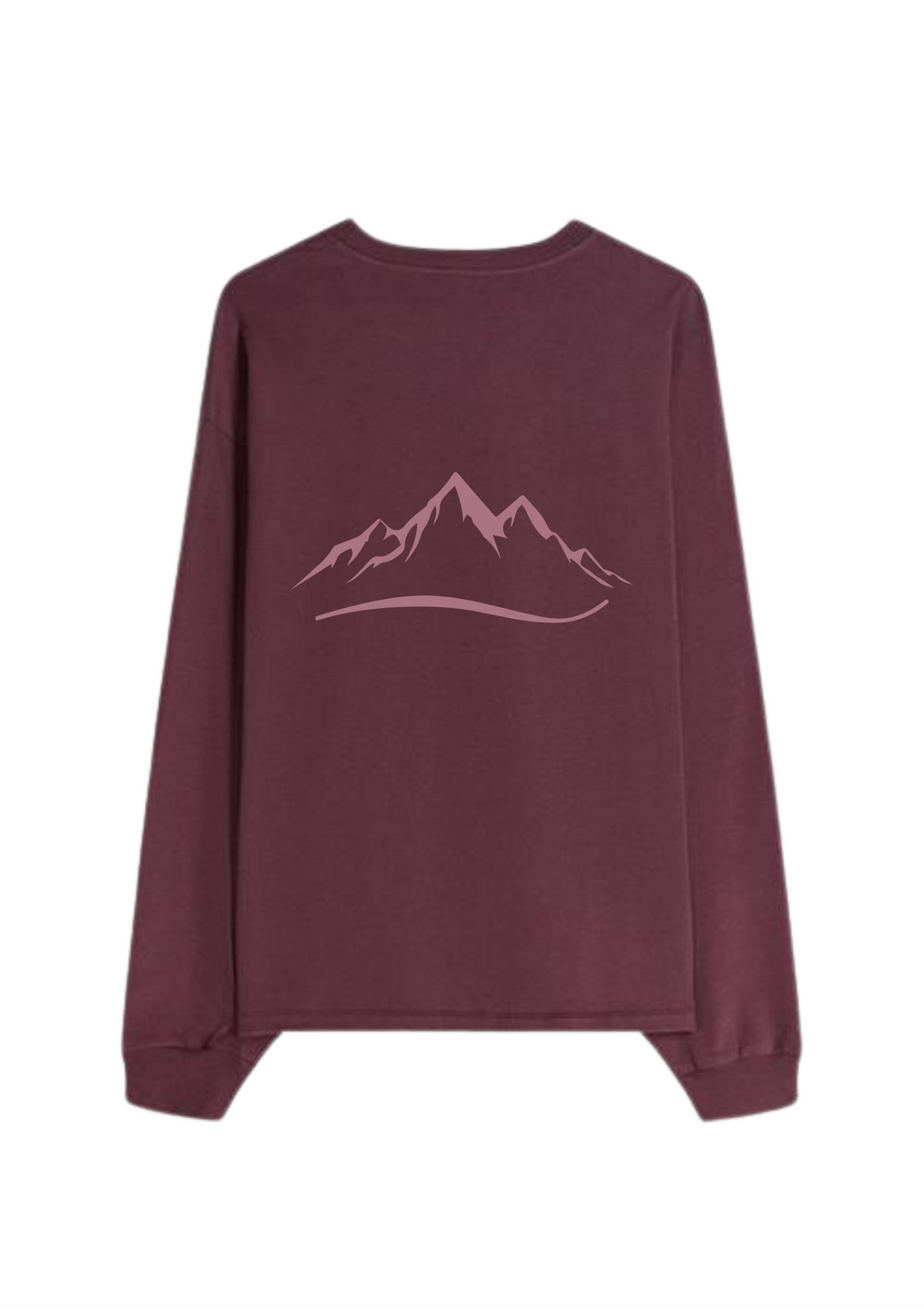 "MOUNTAIN LINE” BOXY LONG SLEEVE UNISEX
