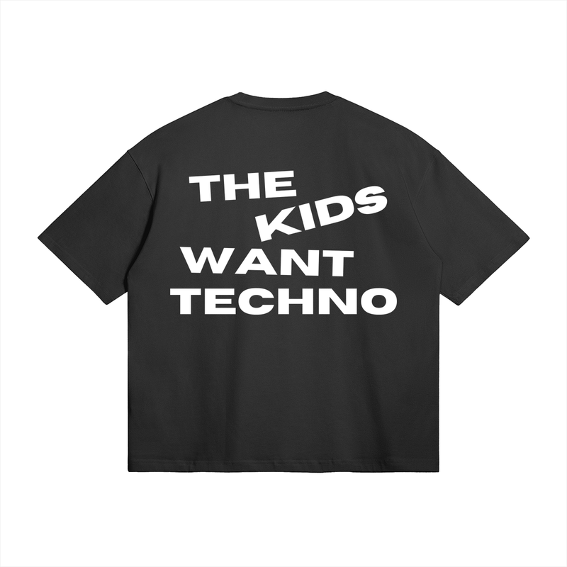 THE KIDS WANT TECHNO BLACK UNISEX