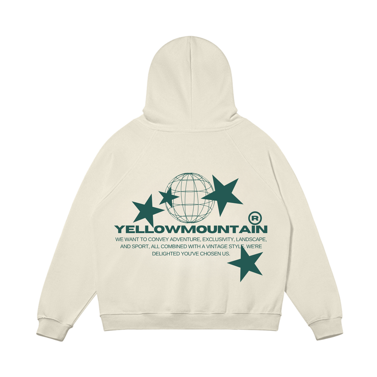 "THIS IS MY OWN STYLE” COCONUT MILK BOXY HOODIE UNISEX