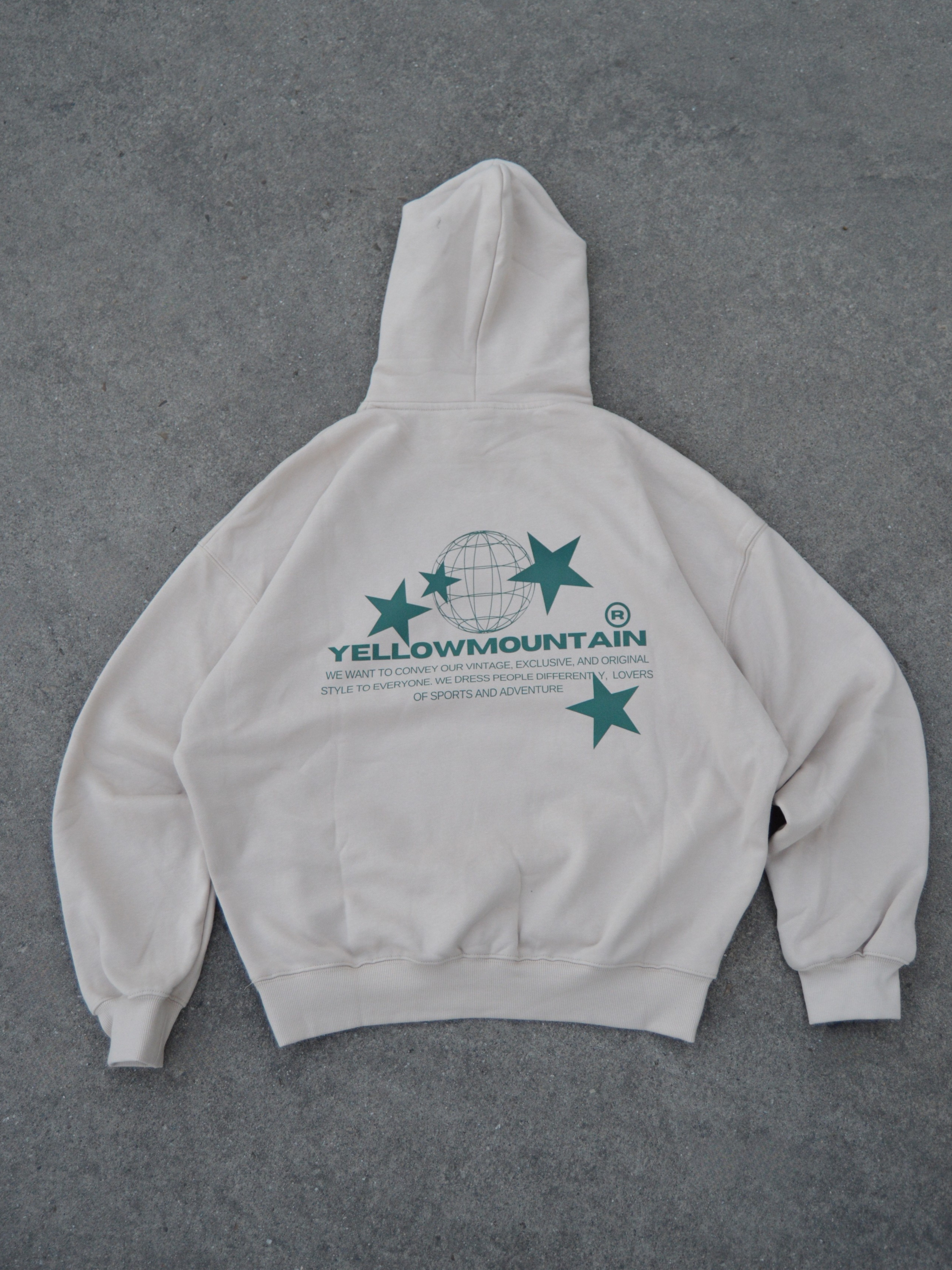 "THIS IS MY OWN STYLE” COCONUT MILK BOXY HOODIE UNISEX