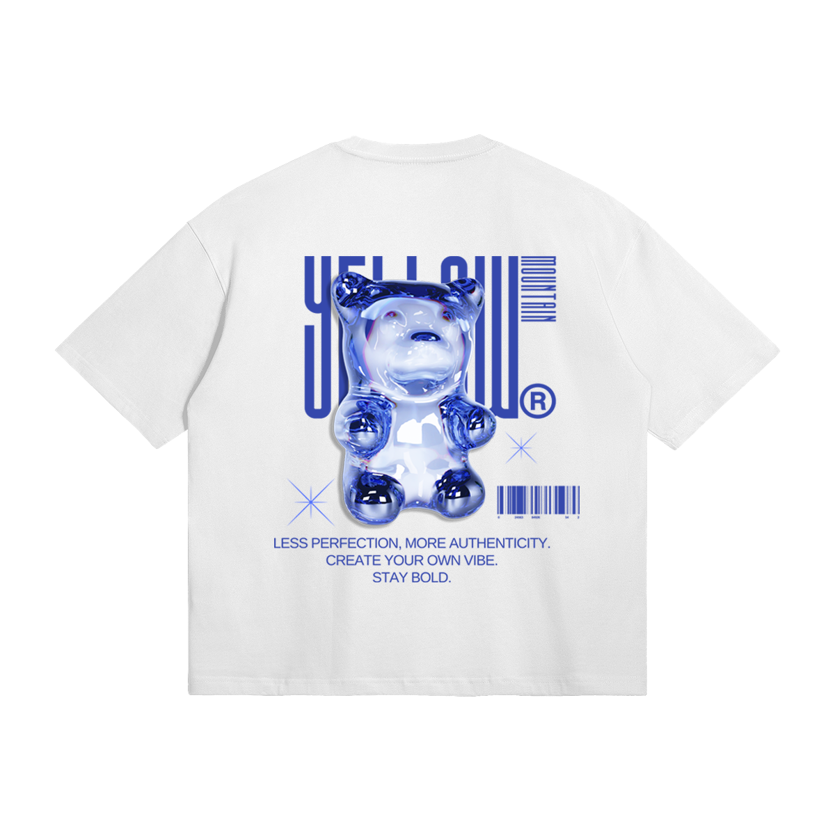 CREATE YOUR OWN VIBE BOXY TEE UNISEX