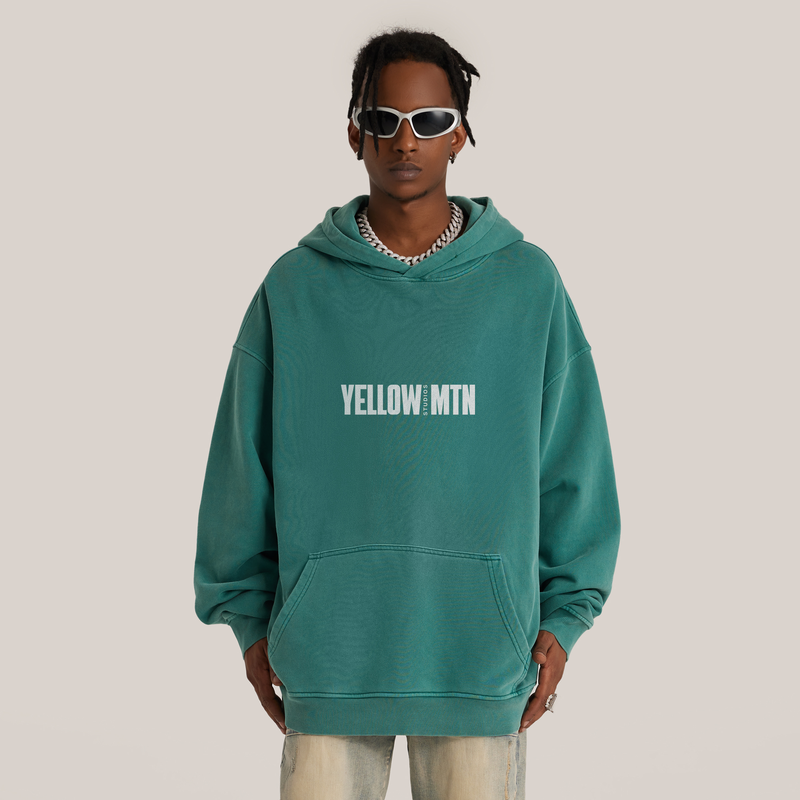 HOODIE YELLOW MTN ELECTRONIC GREEN