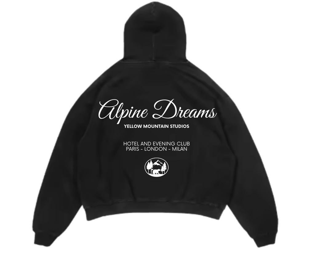 ALPINE DREAMS BOXY HOODIE UNISEX