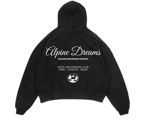 ALPINE DREAMS BOXY HOODIE UNISEX