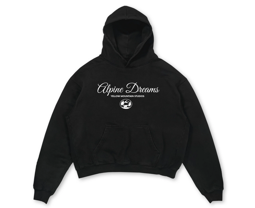 ALPINE DREAMS BOXY HOODIE UNISEX