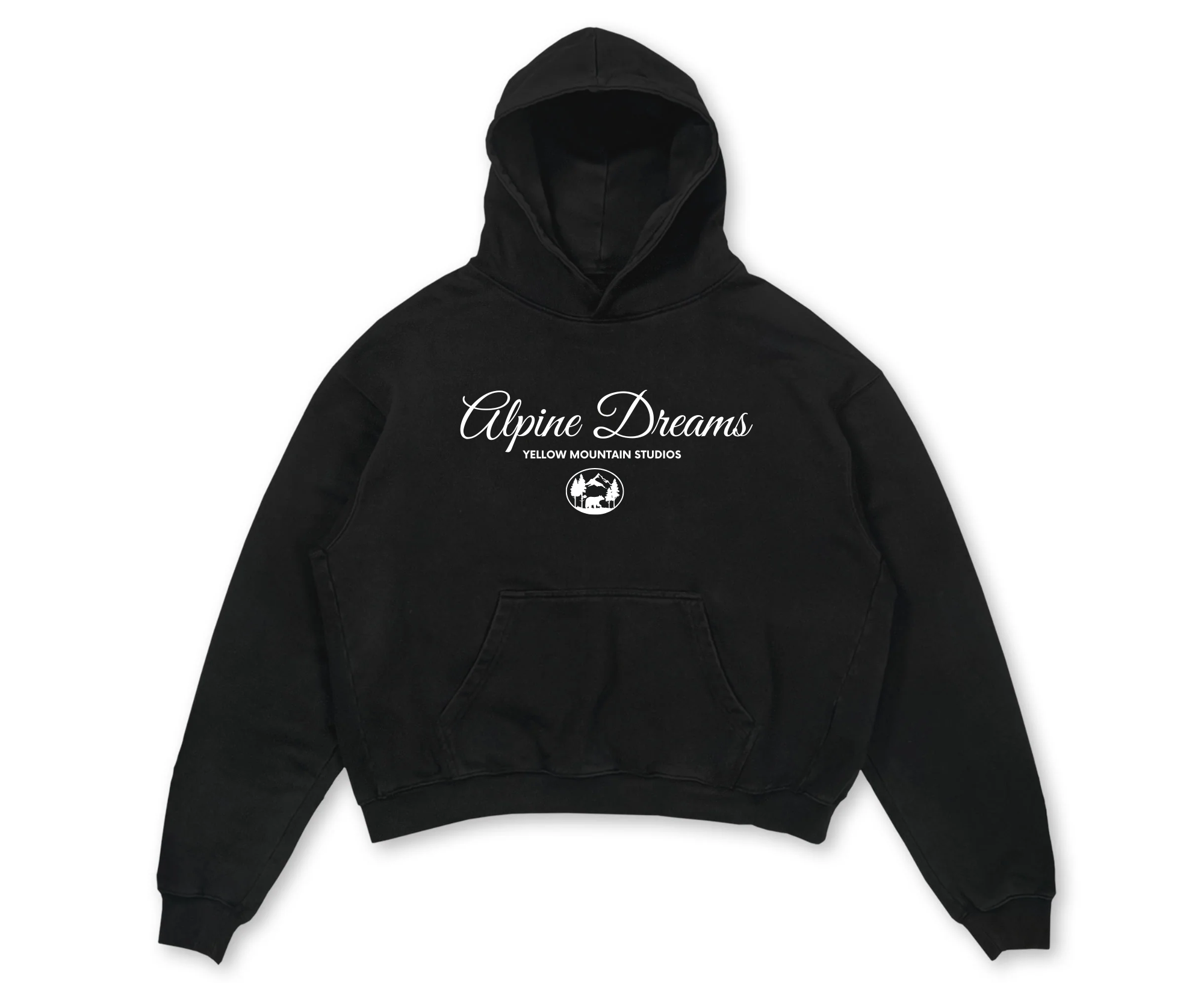 ALPINE DREAMS BOXY HOODIE UNISEX